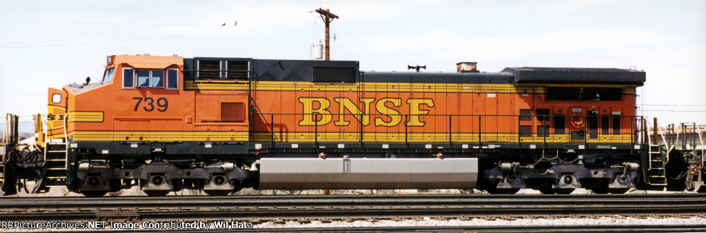 BNSF C44-9W 739